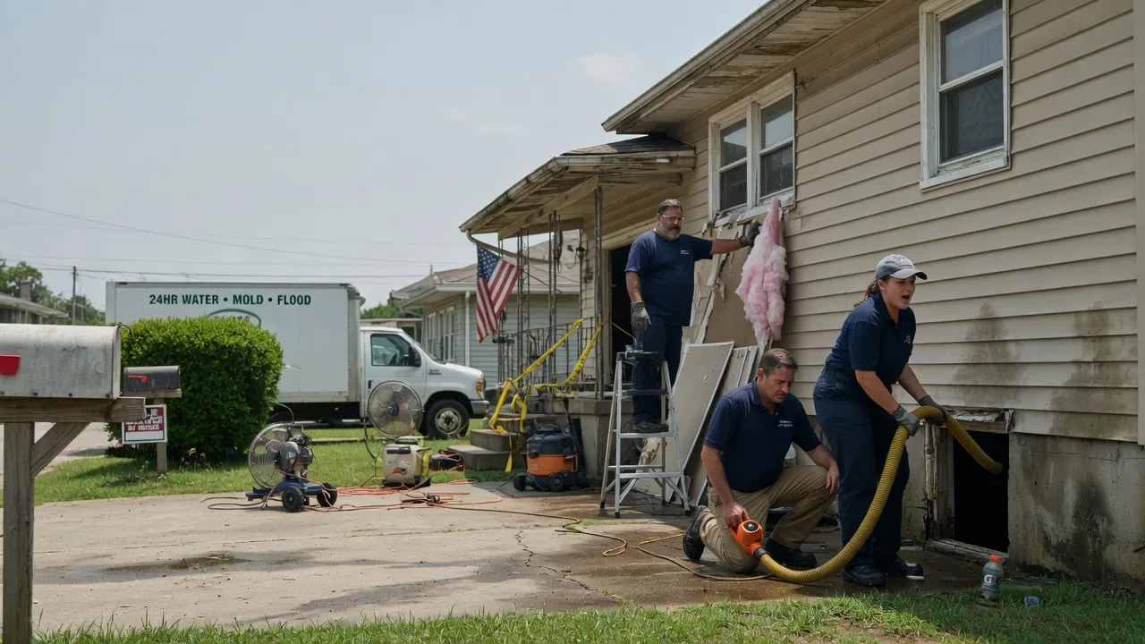Water Damage Repair in Sparland, IL near me